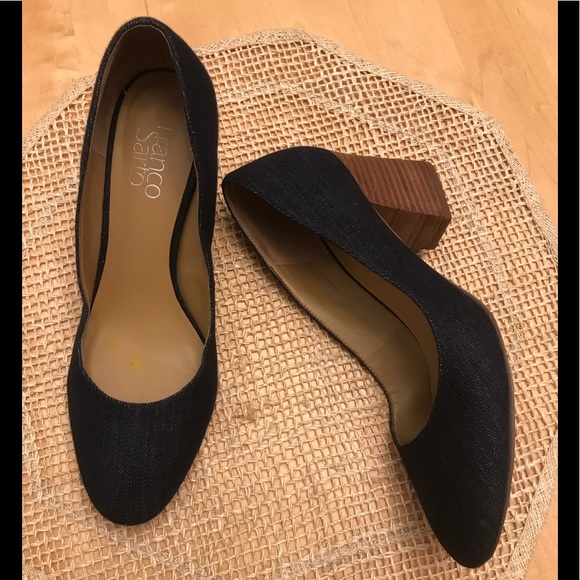 Franco Sarto Shoes - NEW Indigo Denim FRANCO SARTO HEELS